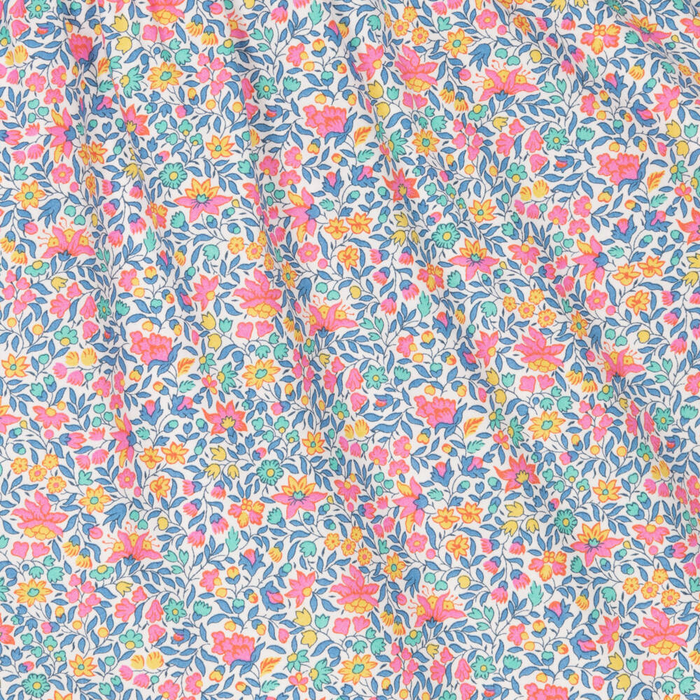 Laranjinha-Girls Floral Liberty Poplin Dress | Childrensalon Outlet