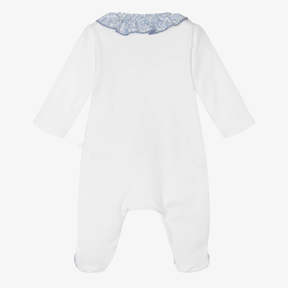 Laranjinha-Girls Floral Liberty Print Sleep Suit | Childrensalon Outlet