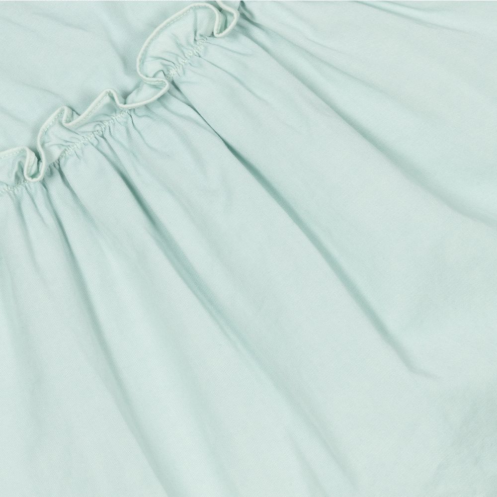 Laranjinha-Girls Green Pinafore Dress | Childrensalon Outlet