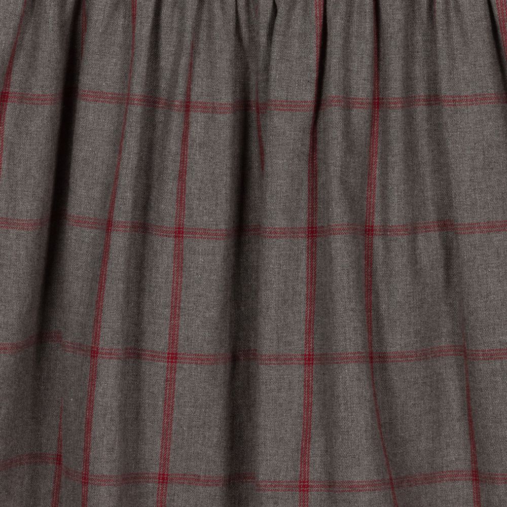 Laranjinha-Girls Grey Smocked Dress | Childrensalon Outlet