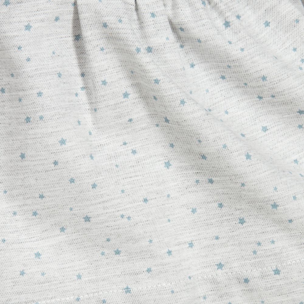 Laranjinha-Girls Grey Star Print Dress | Childrensalon Outlet