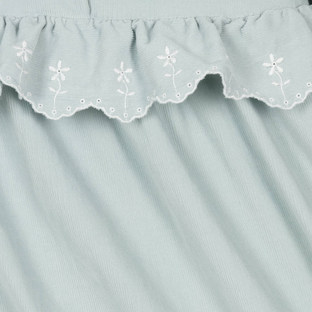 Laranjinha-Girls Mint Needlecord Dress | Childrensalon Outlet