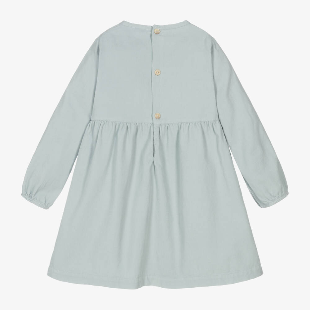 Laranjinha-Girls Mint Needlecord Dress | Childrensalon Outlet