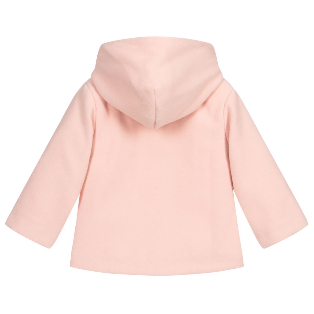 Laranjinha-Розовое пальто с капюшоном для девочек | Childrensalon Outlet