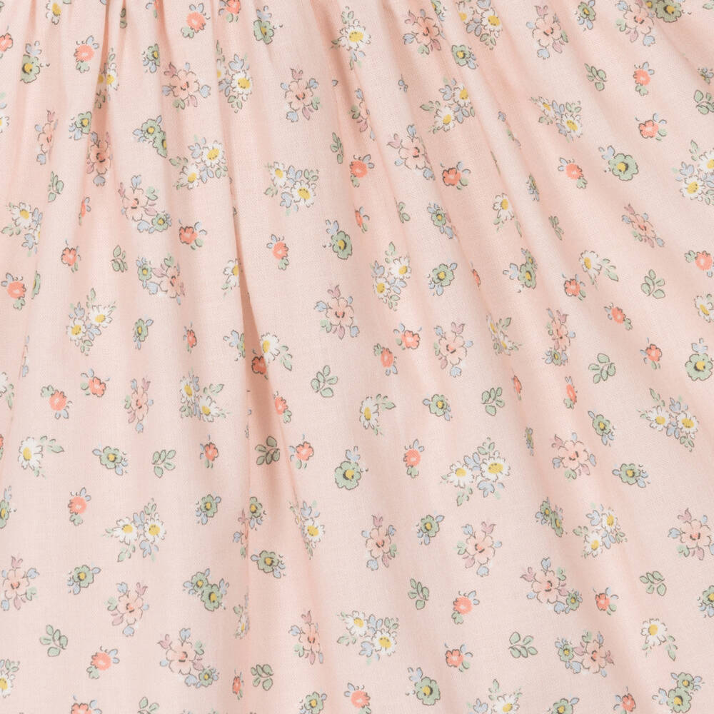 Laranjinha-Платье из хлопка с цветочным узором для девочек | Childrensalon Outlet