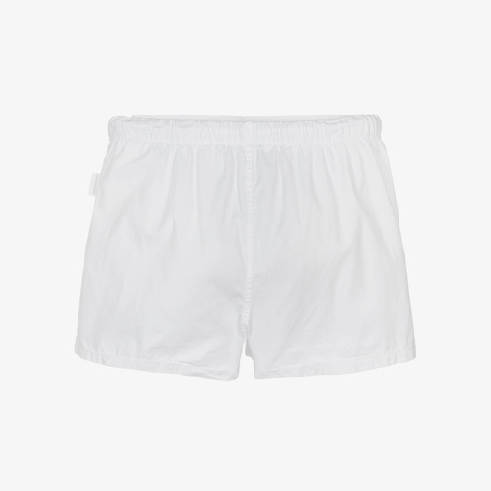 Laranjinha-Шорты из хлопка с волнистой отделкой для девочек | Childrensalon Outlet