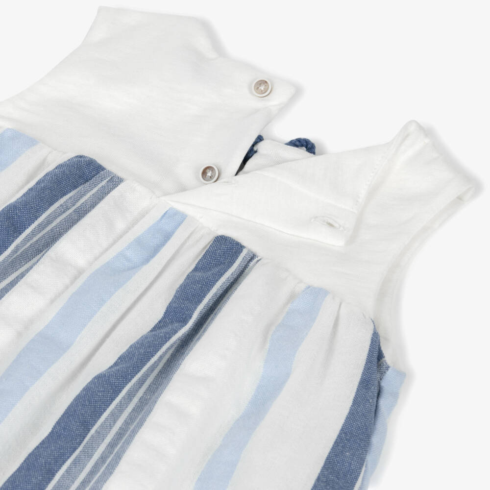 Laranjinha-Платье в синие полоски для малышей | Childrensalon Outlet