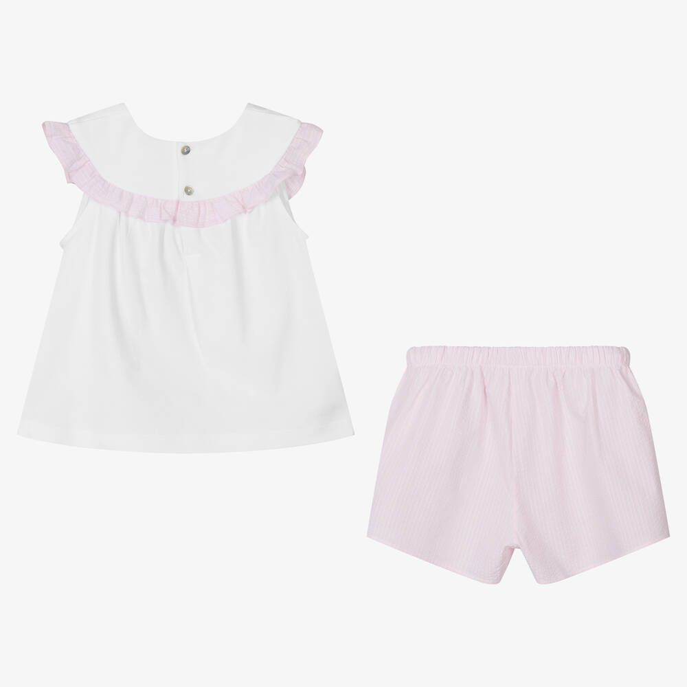 Pink short pyjamas deals