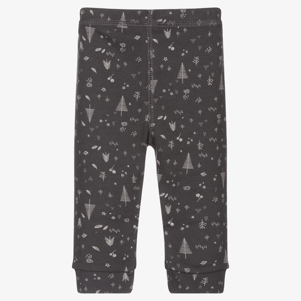 Laranjinha-Grey Cotton Baby Leggings | Childrensalon Outlet