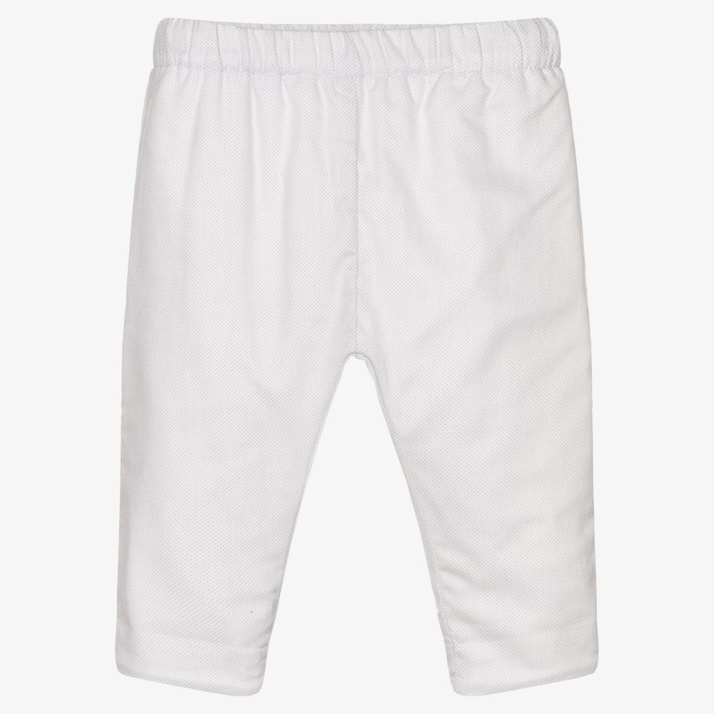 Laranjinha-Grey Padded Baby Trousers | Childrensalon Outlet