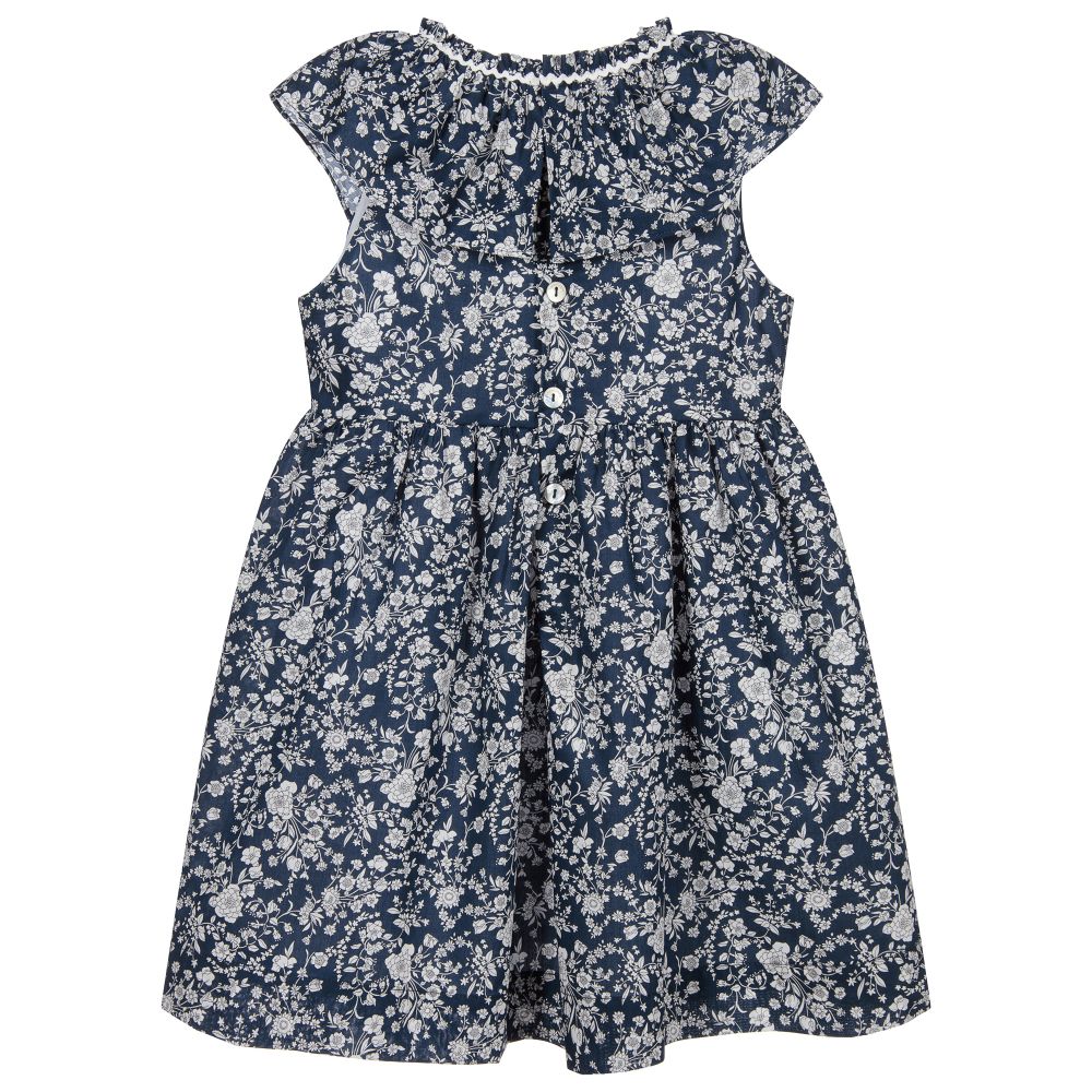 Шик от Laranjinha-Хлопковое платье в цветочек | Childrensalon Outlet