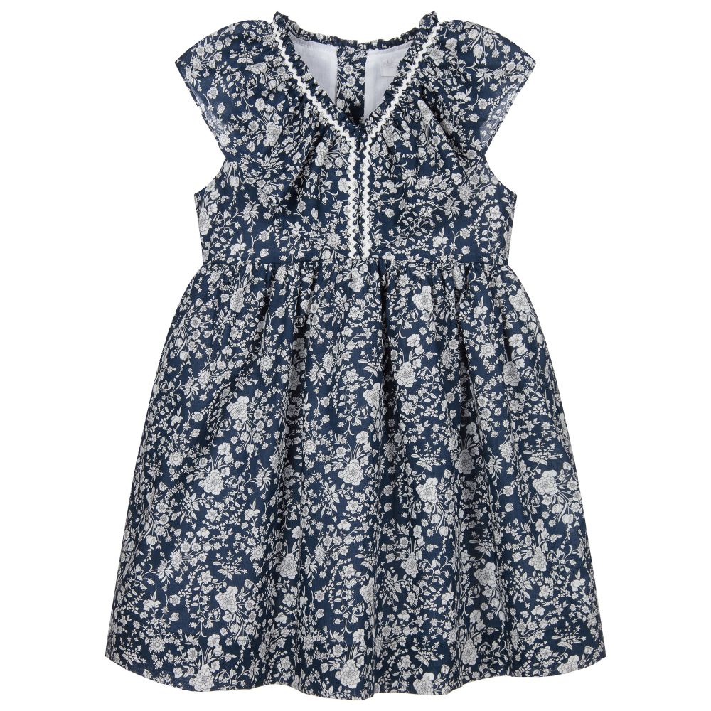 Chic by Laranjinha - Liberty Print Cotton Dress | Childrensalon