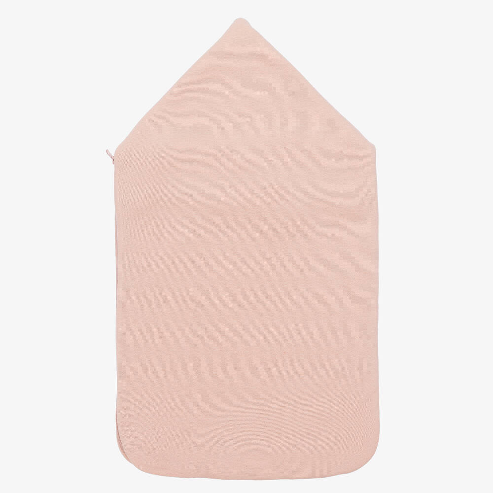 Шик от Laranjinha-Розовый шерстяной конверт (75см) | Childrensalon Outlet