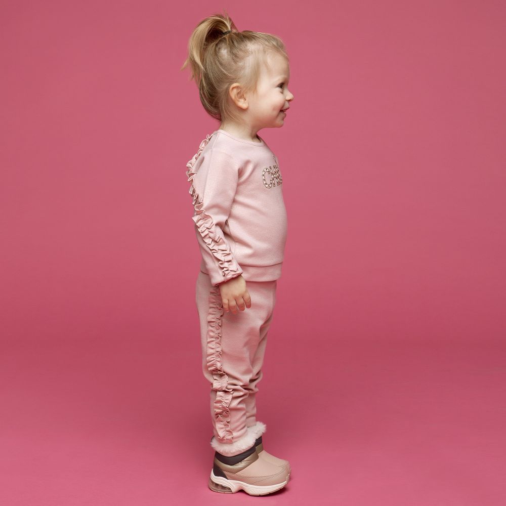 Baby girl joggers shop