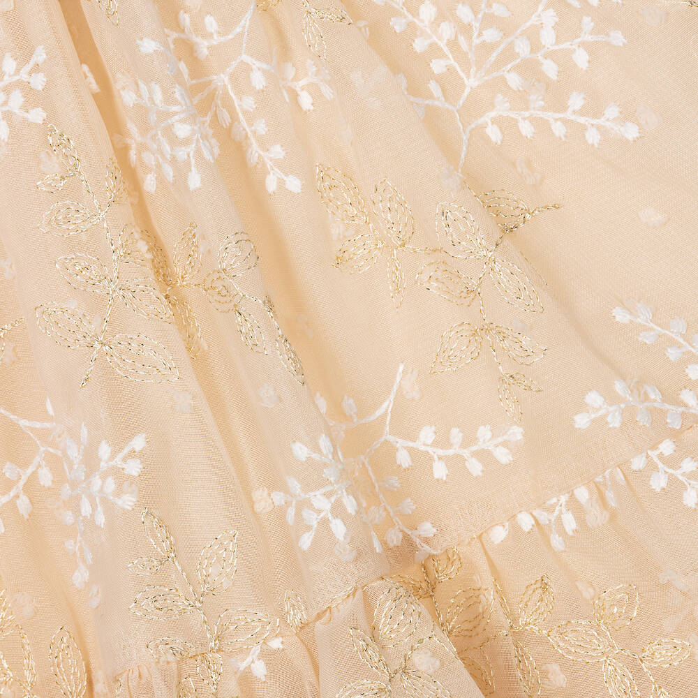 Chiffon embroidered skirt clearance