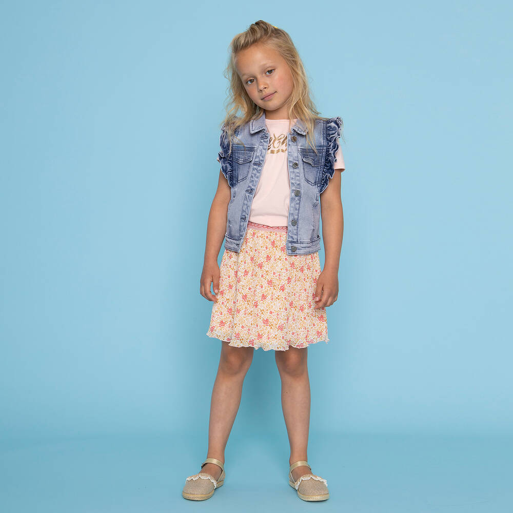 Le Chic-Синяя джинсовая куртка для девочек | Childrensalon Outlet