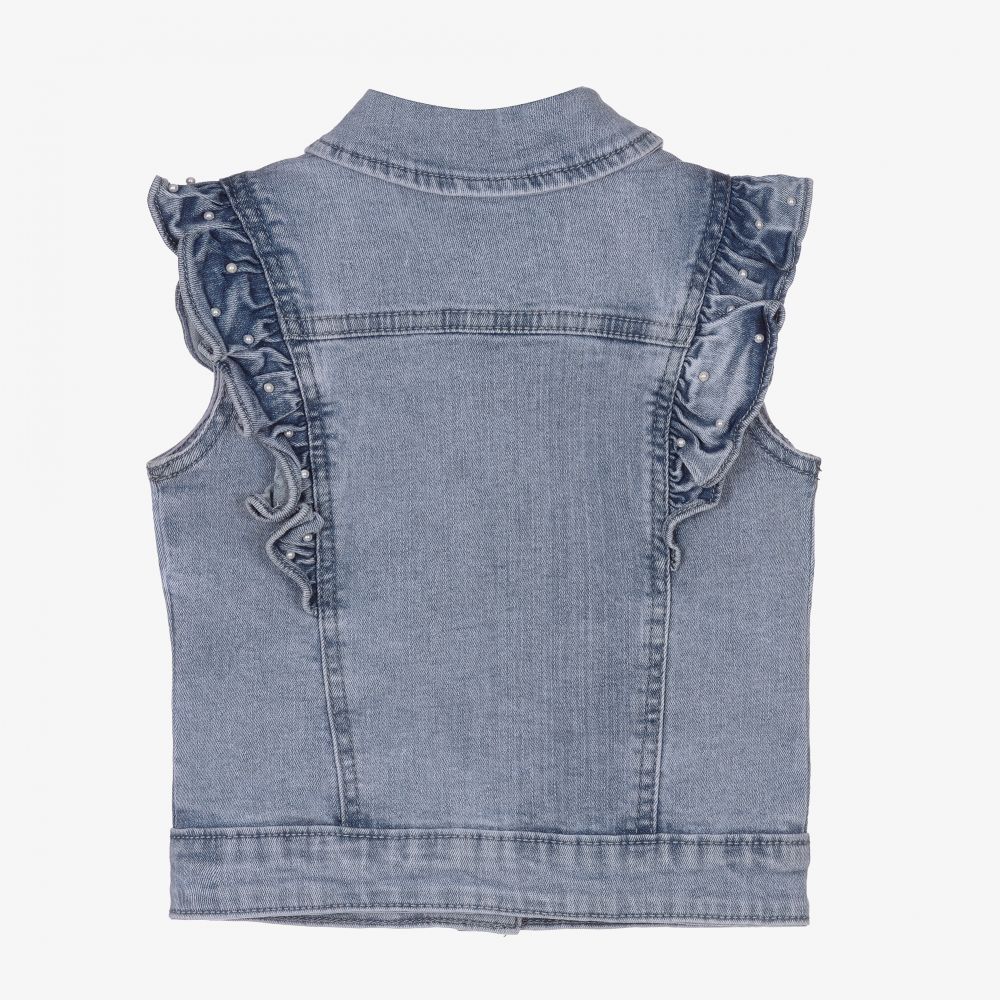 Le Chic-Синяя джинсовая куртка для девочек | Childrensalon Outlet