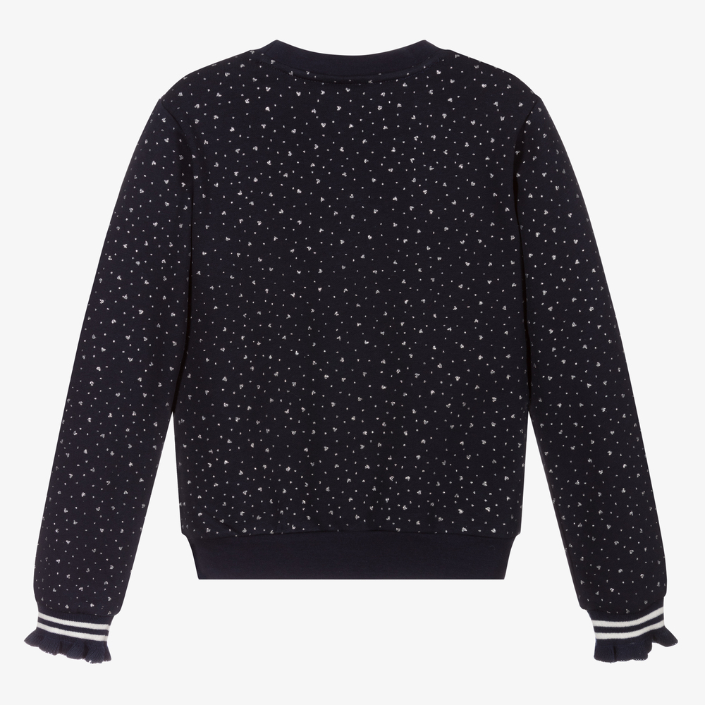 Le Chic-Синий свитшот для девочек | Childrensalon Outlet