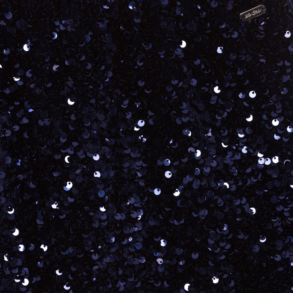 Le Chic-Girls Blue Sequinned Skirt | Childrensalon Outlet
