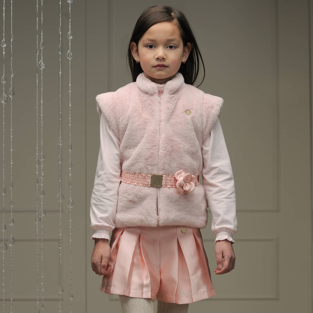 Le Chic-جيليه فلافي لون زهري للبنات | Childrensalon Outlet