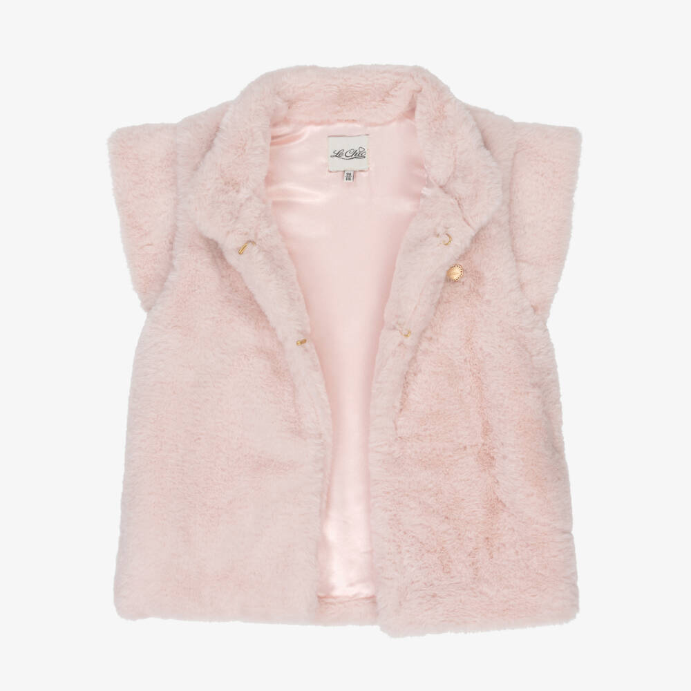 Le Chic-جيليه فلافي لون زهري للبنات | Childrensalon Outlet