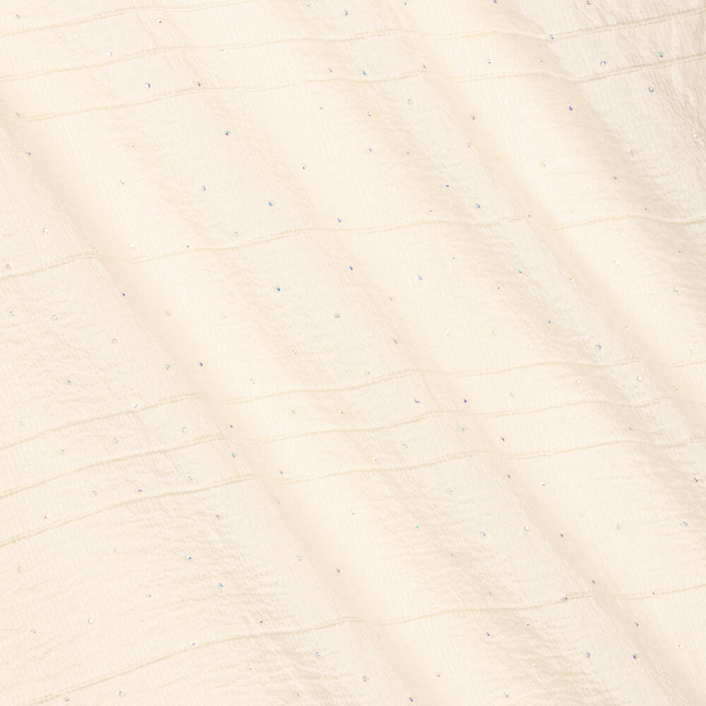 Le Chic-Girls Ivory Diamanté Dress | Childrensalon Outlet