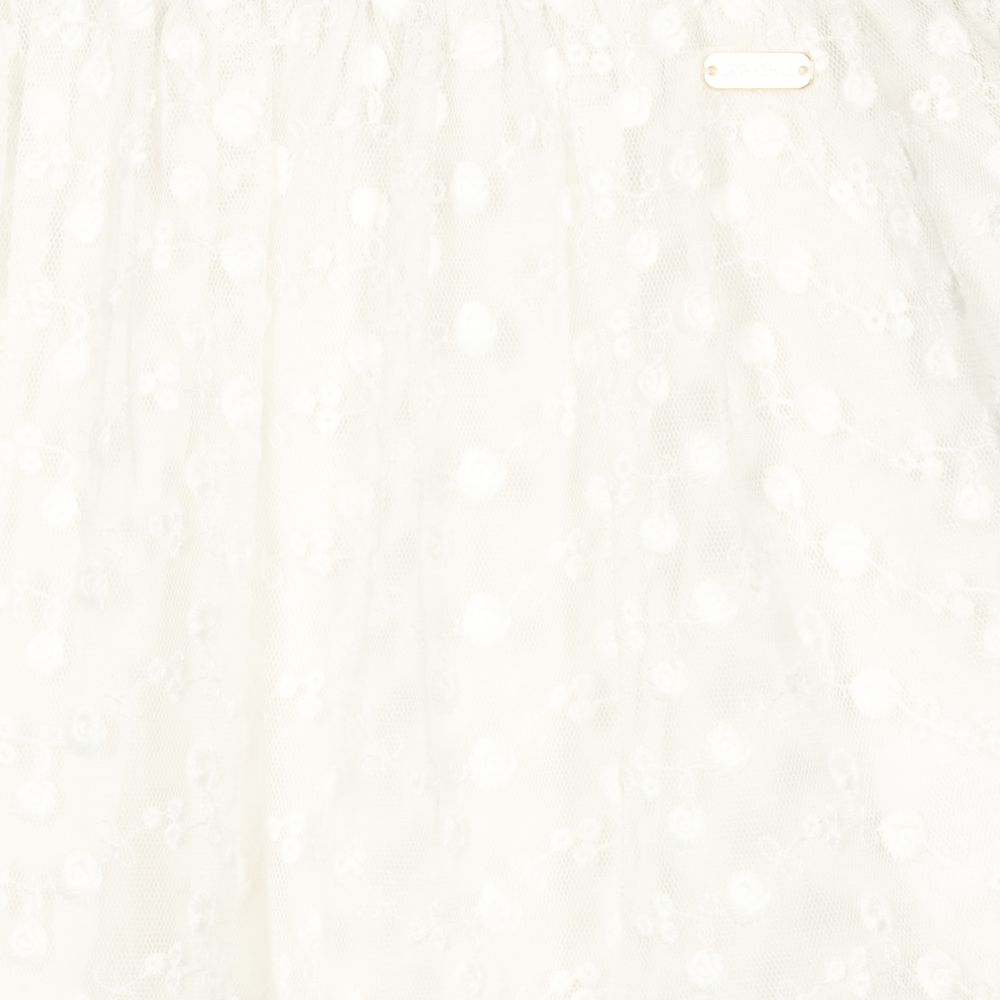 Le Chic-Girls Ivory & Gold Skirt | Childrensalon Outlet