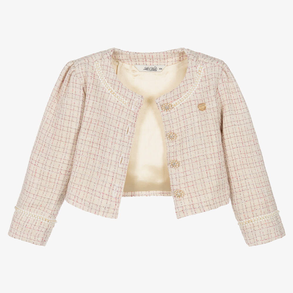 Girls tweed jacket clearance