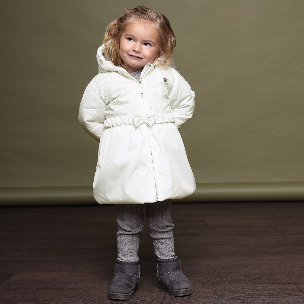 Le chic white coat sales