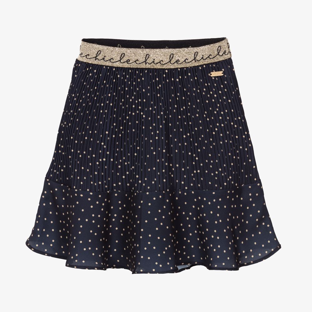 Le Chic - Rock in Navyblau und Gold (M) | Childrensalon