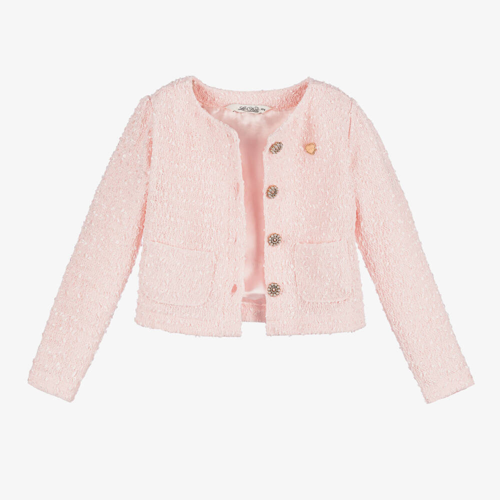 Le Chic-Girls Pastel Sequin Blazer | Childrensalon Outlet
