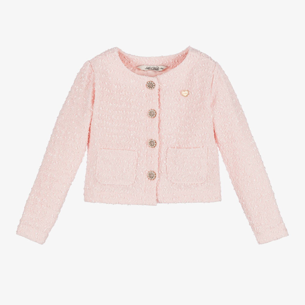 Le Chic-جاكيت بترتر لون زهري للبنات | Childrensalon Outlet