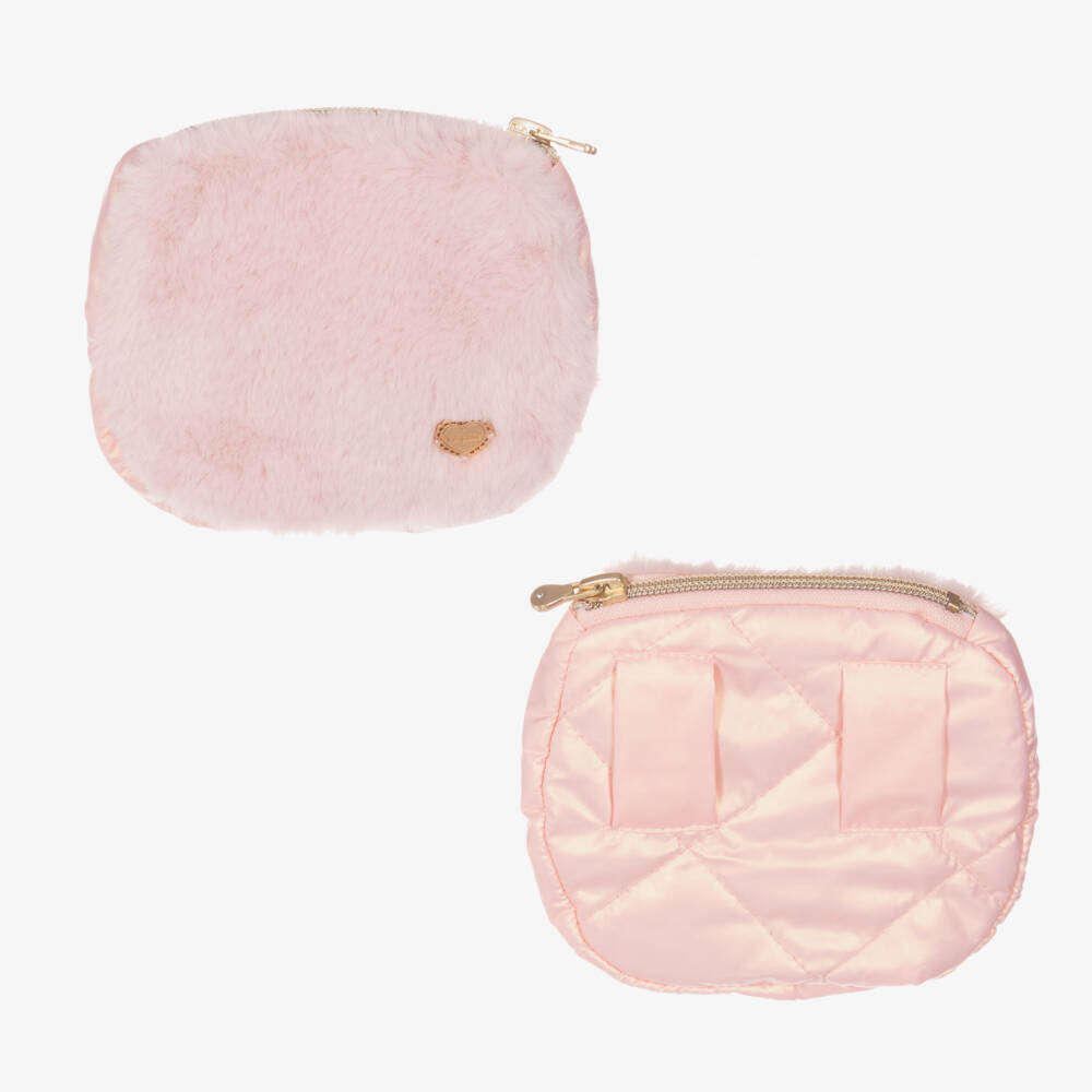Le Chic-Розовый металлик пуховик и сумка для девочек | Childrensalon Outlet