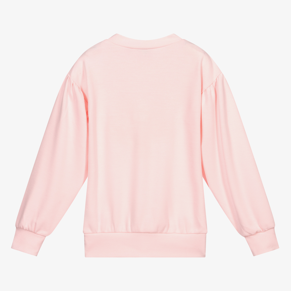 Le Chic-Розовый свитшот с розами для девочек | Childrensalon Outlet