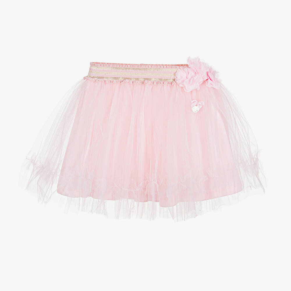 Le Chic - Розовая пышная юбка из тюля | Childrensalon