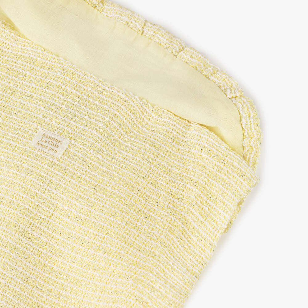 Le Chic-Girls Radiant Tweed Glitter Top | Childrensalon Outlet