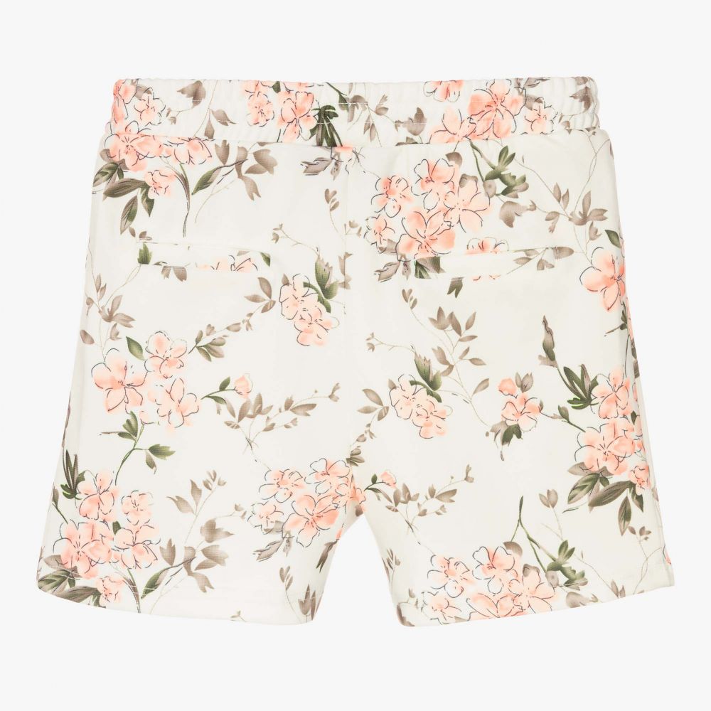 Le Chic-Girls White & Pink Short | Childrensalon Outlet