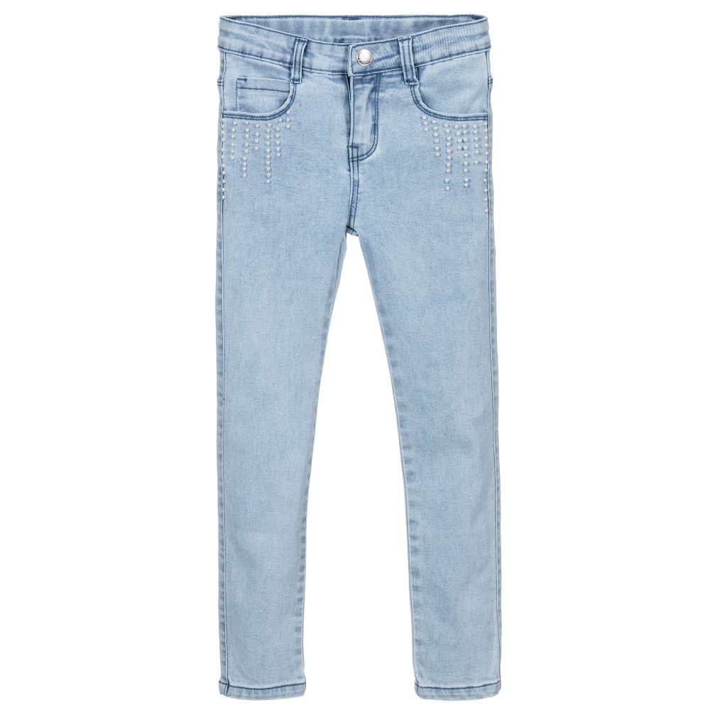 Le Chic - Light Blue Denim Jeans | Childrensalon