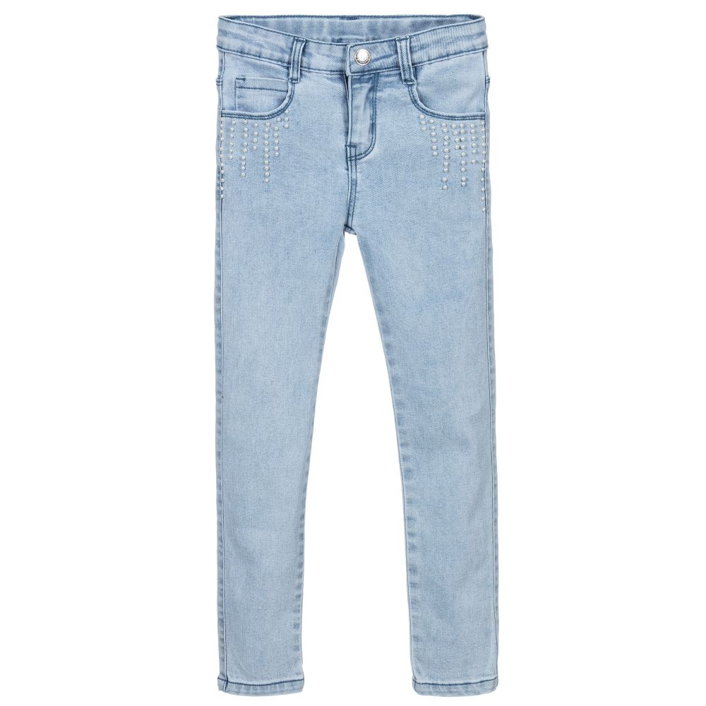 chic blue jeans