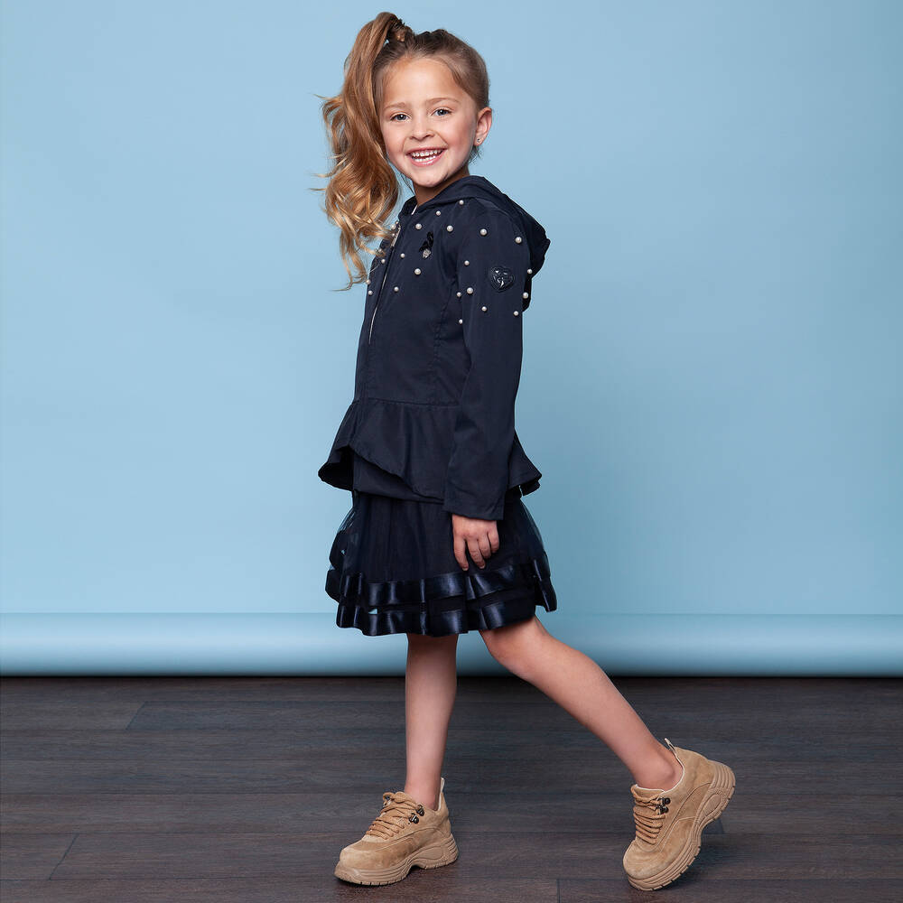Le chic navy jacket sales