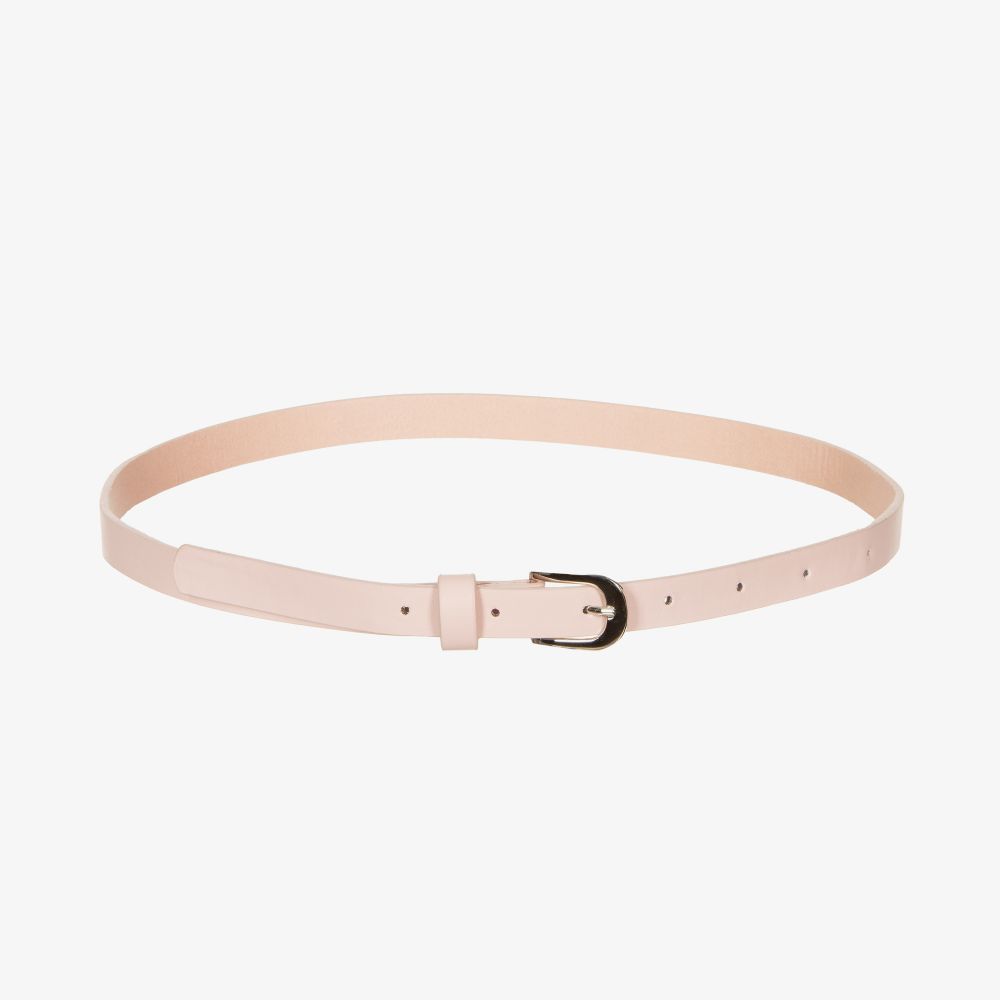 Le Chic-Бело-розовое платье с поясом | Childrensalon Outlet