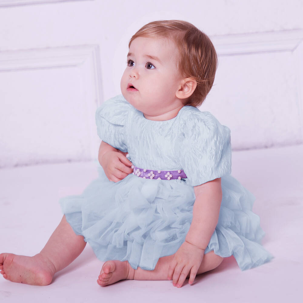 Infant lavender dress sales