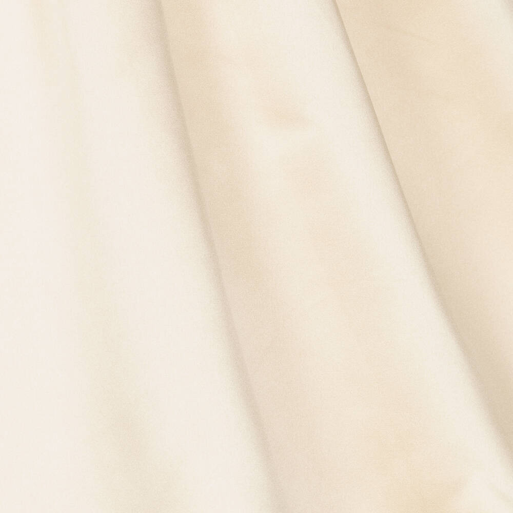 Le Mu-Girls Gold & Green Satin Dress | Childrensalon Outlet