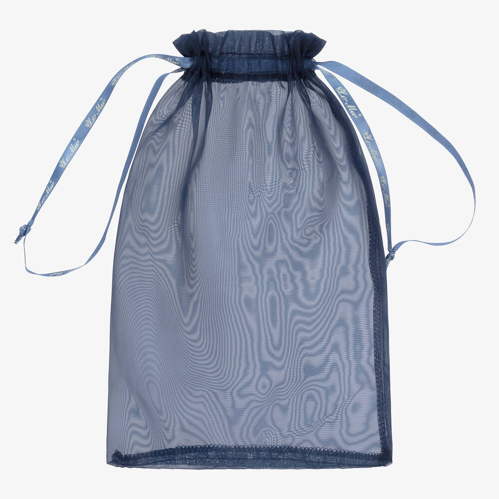 Le Mu-Girls Gold Satin Handbag (15cm) | Childrensalon Outlet