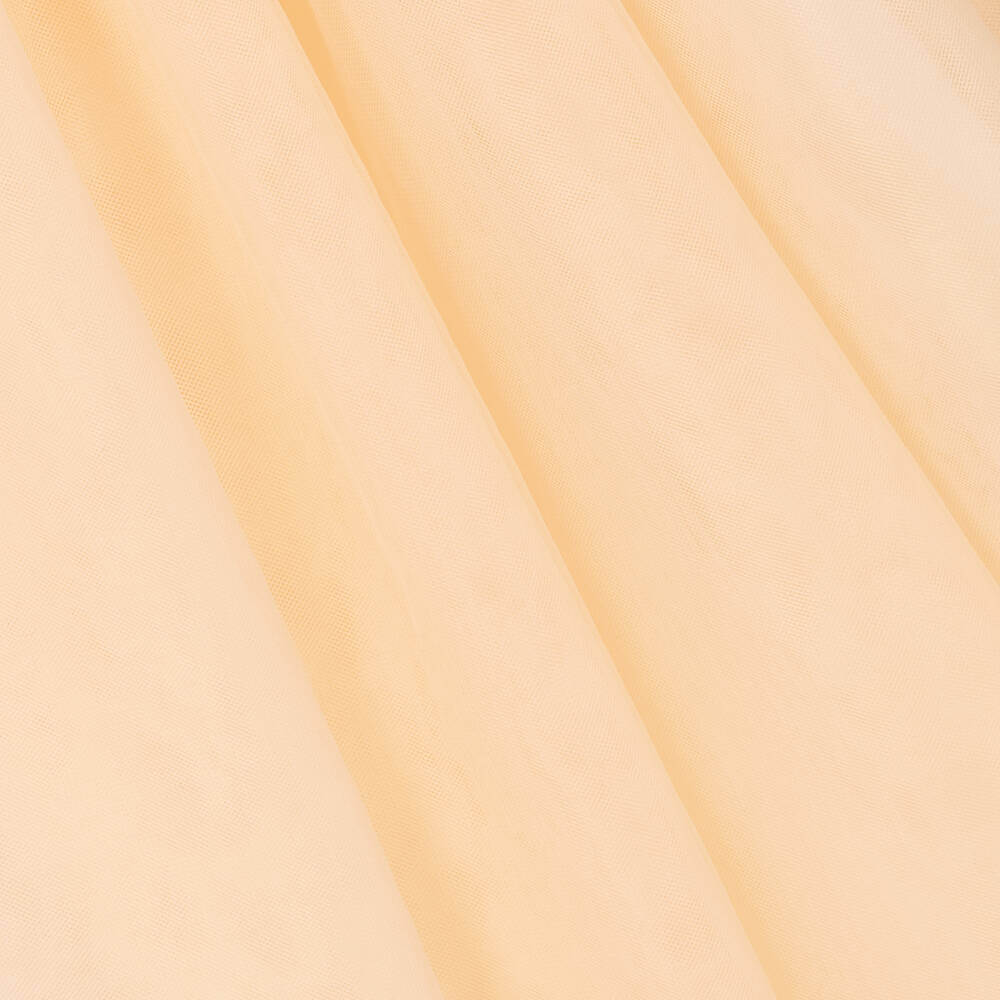 Le Mu-Girls Pink Tulle Long Dress | Childrensalon Outlet