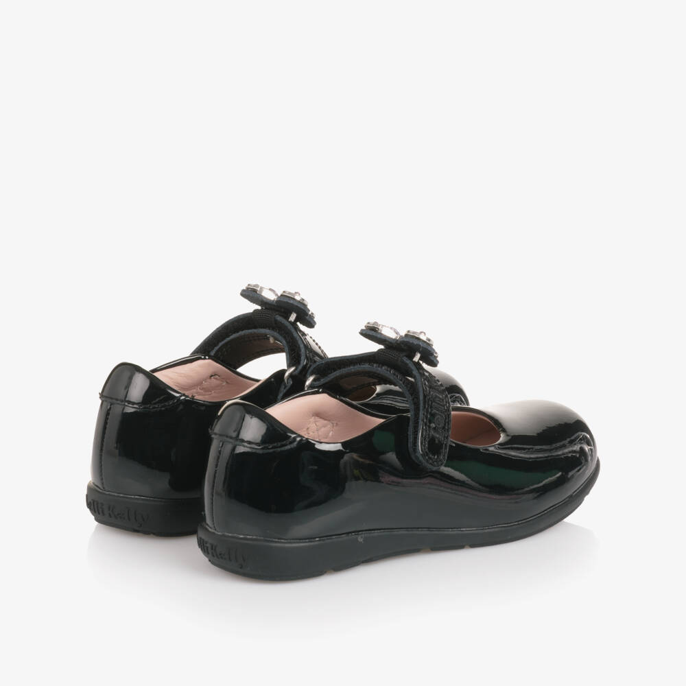 Lelli Kelly-Girls' Black Glitter Butterfly Bar Shoes | Childrensalon Outlet