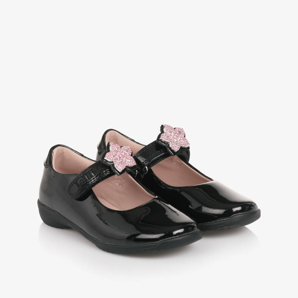 Lelli Kelly-Girls Black Patent Bar Shoes | Childrensalon Outlet