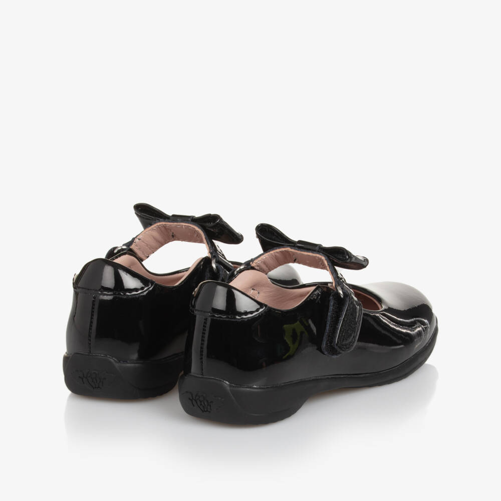 Lelli Kelly-Girls Black Patent Leather Bar Shoes with Changeable Straps | Childrensalon Outlet