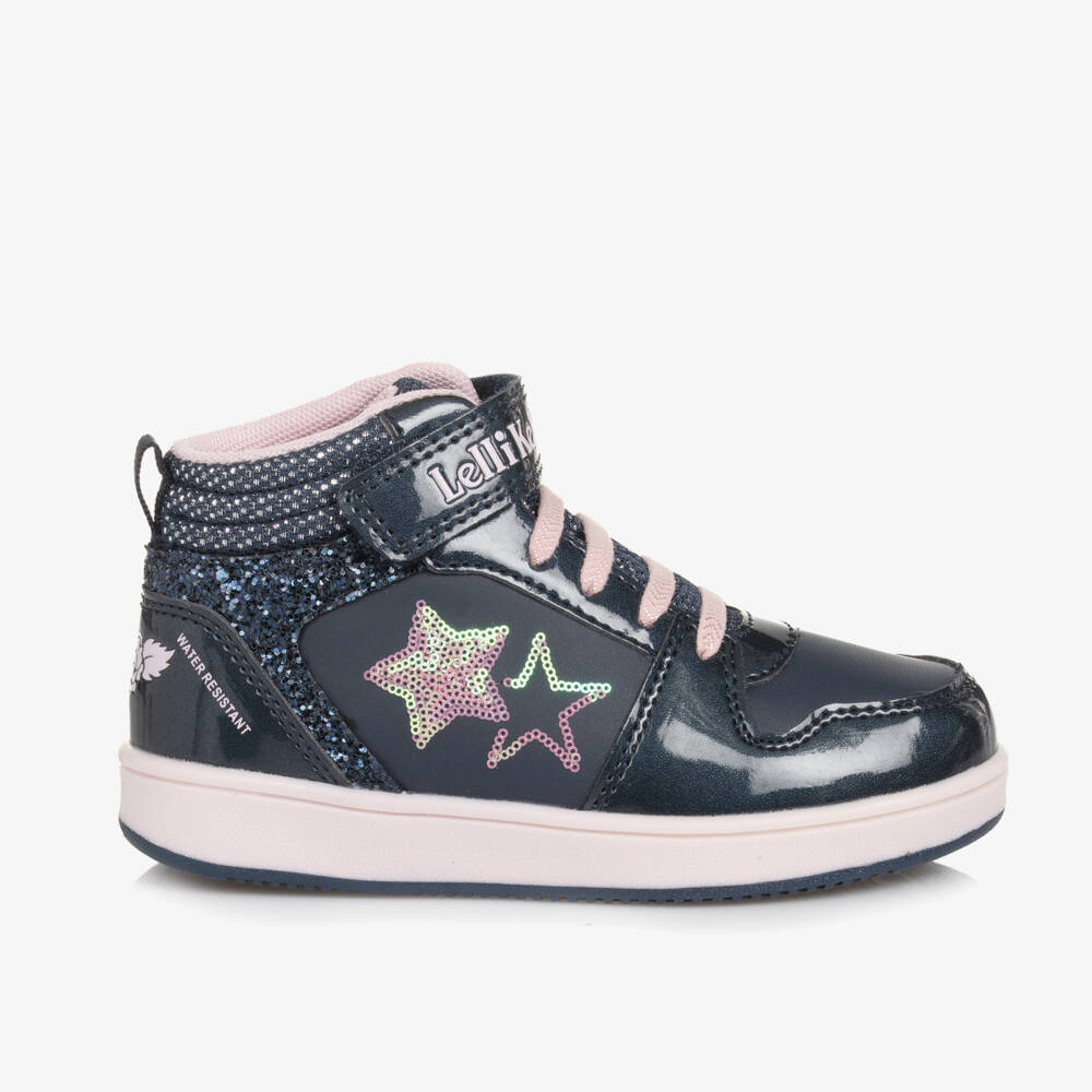 Lelli Kelly-Girls Elegant Blue Star Sneakers | Childrensalon Outlet