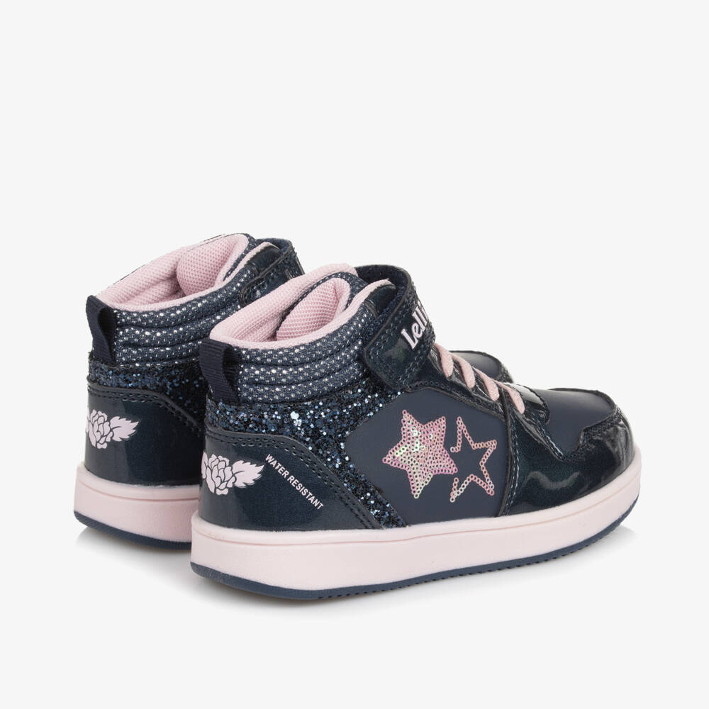 Lelli Kelly-Girls Elegant Blue Star Sneakers | Childrensalon Outlet